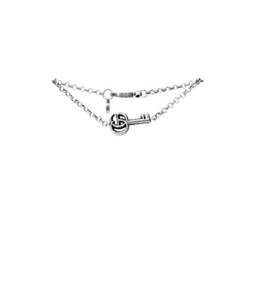 GUCCI 925 シルバー キーチェーン ブレスレット 53845 155956261
