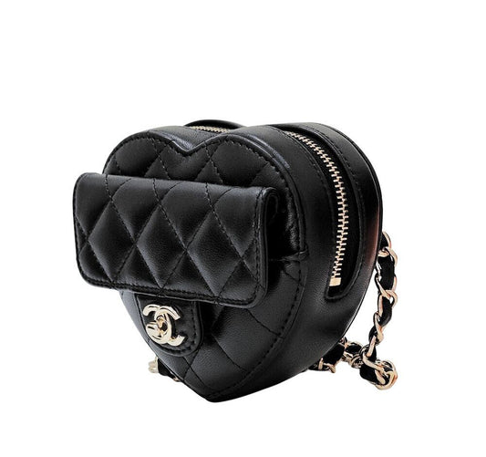 CHANEL ハート ミニ ベルトバッグ AP2787 7414149985 115366399