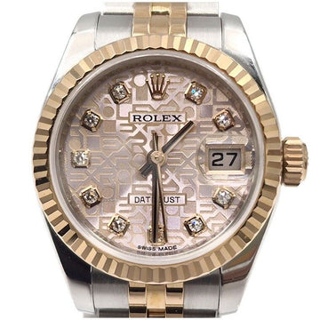Rolex Datejust Diamond 10p Combination Watch (179171) 155957011