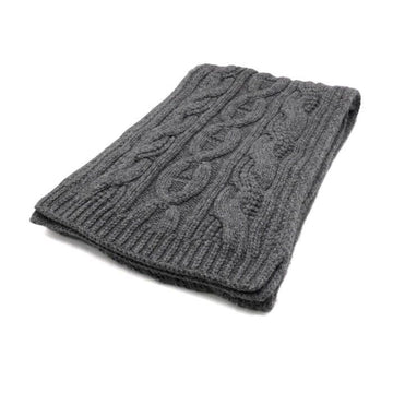 Hermes Gray Reversible 100% Cashmere Scarf Unisex aa62217 155995615