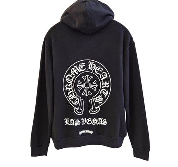 CHROME HEARTS Kapuzenshirt L Größe Schwarz 9UPDUTIC 156001322