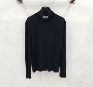 Thom Browne Classic Cashmere Turtleneck Knit MKA58A 156002154