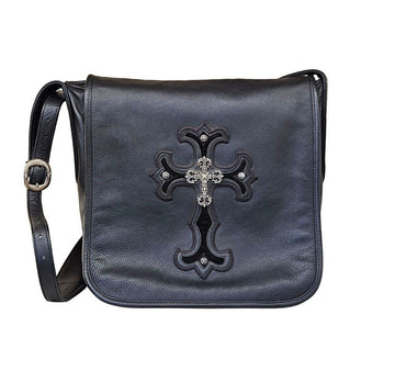 Chrome Hearts Filigree Crossbody Bag Black LKL9G3LM 156003667
