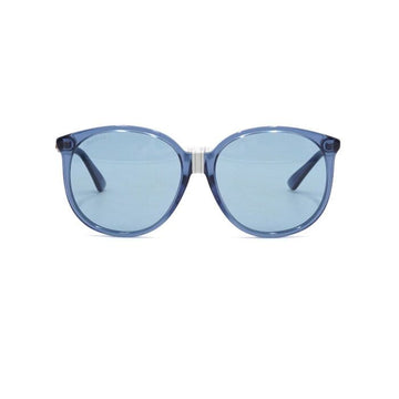 GUCCI GG0261SA ブルーフレーム ゴールドロゴ レディース サングラス aa63650 156003863
