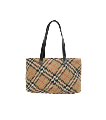 BURBERRY ノバチェック ウール ショルダーバッグ 58302 156003996