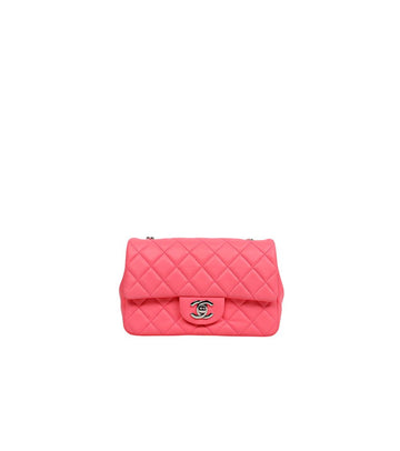 CHANEL Neon Pink New Mini Shoulder Bag 56581 156004046