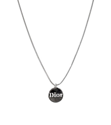 DIOR コイン シルバー ネックレス 58052 156005354