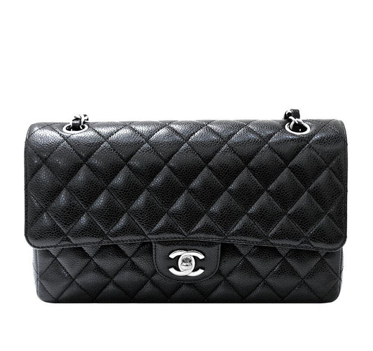 CHANEL キャビア クラシック ミディアム A01112 7489254241 124111524