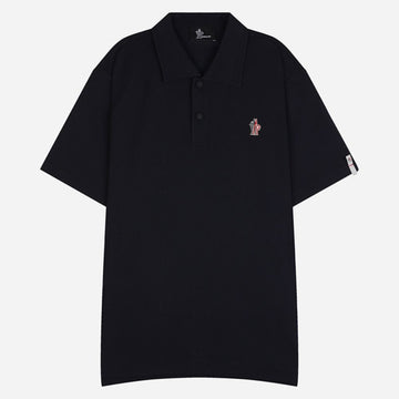 MONCLER グレノーブル ピケ ポロシャツ メンズ ネイビー 8A00004 89AVZ 742 155948348