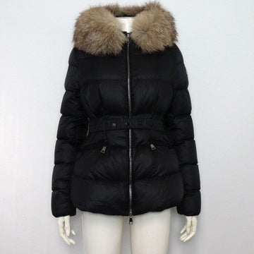 Moncler Hooded Shearling Trim Women's Short Down Jacket AA62406 156024456