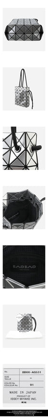 ISSEY MIYAKE Bao Bao Ring Shoulder Bag Silver BB66AG531 91 155953137 [P]