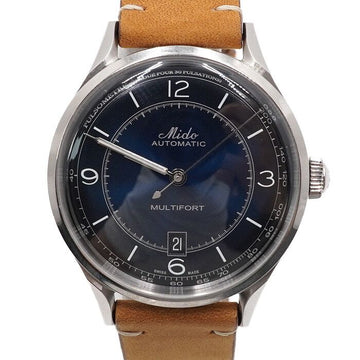 MIDO Multifort Patrimony 40mm Automatic Leather Band Men's Watch M040.407.16.040.00 156076169