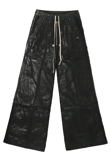 RICK OWENS GETH BELAS ブラックフォイルコットンポプリン 141282732