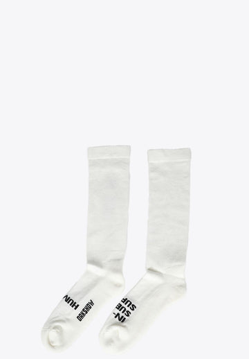 RICK OWENS DRKSHDW DRK HUMAN SOCKS milk DU21S2468 C 119 29963493