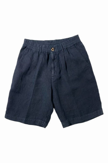 Brunello Cucinelli Linen Waist Band Bermuda Shorts M243DU0065 C2517 2044 156104142