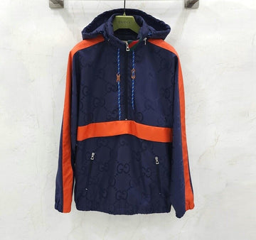 GUCCI ジャンボナイロンアノラックフードジャケット 154504279