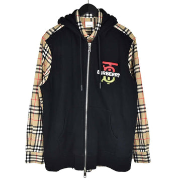 Burberry Layered Hooded Zip-Up Shirt 8034009 14075 156114365