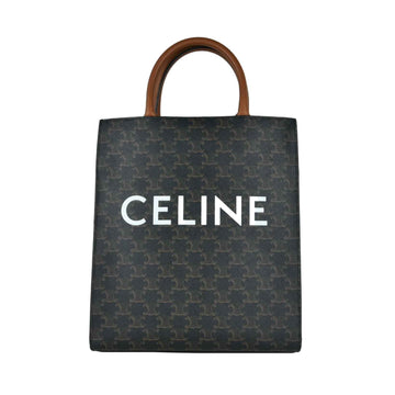 CELINE Trionf Canvas Vertikale Kabas Tote Bag Crossbody 191542 14077 156143023