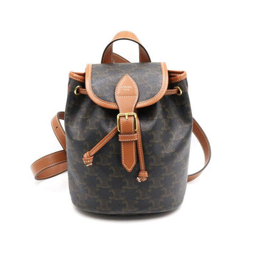 CELINE トリオンフ キャンバス タン ミニ フォルコ バックパック レディース aa46597 152892792