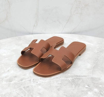 Hermes Gold Oran Sandal Slipper H021056Z 144755508