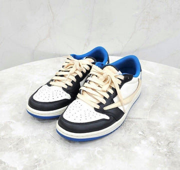 NIKE x X Fragment Jordan 1 Scott Low Sneakers 136047936