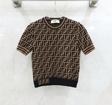 FENDI ff FF モチーフ ファブリック セーター ニット FZY702 130287481