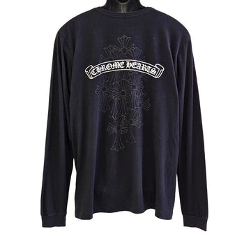 CHROME HEARTS セミタリー ロングスリーブ XL ブラック UA5JJQLK 156172243