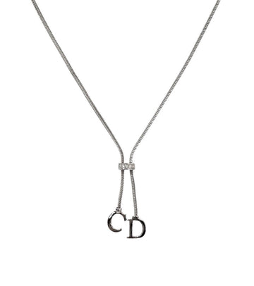 DIOR Cubic CD Silber Halskette 58783 156177286