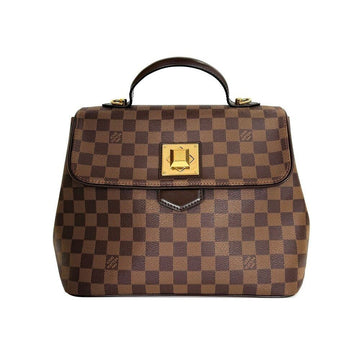 LOUIS VUITTON Damier Bergamo Tote Schultertasche MM 30ZW4E7D 156178391