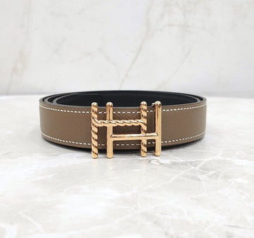 Hermes AU CARRE TWIST Reversible Belt 70 139290874