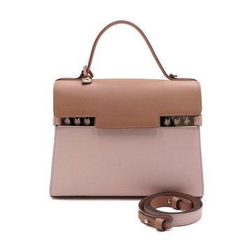 DELVAUX Zweifarbige Tompet MM Tote- und Schultertasche AA0368AAX0AIADP 156184611
