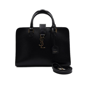 Saint Laurent Black Monogram Canvas Small Tote Bag and Shoulder Bag Crossbody 472469 156184720