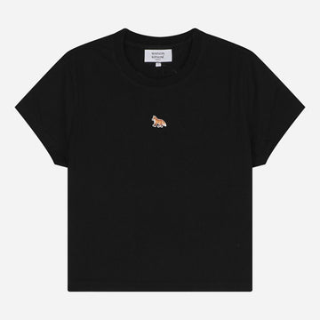 MAISON KITSUNE ベイビー フォックス レディース Tシャツ ブラック PW00111KJ7026 P199 156187244