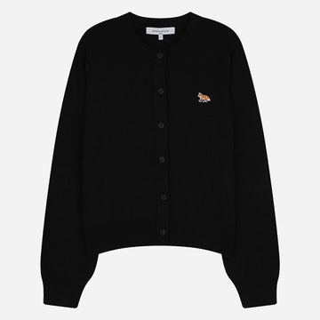MAISON KITSUNE 6S Baby Fox Damen Cardigan Schwarz PW00502KT1181 P199 156187303