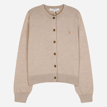 MAISON KITSUNE 6S ベイビー フォックス レディース カーディガン ロースト アーモンド PW00502KT1181 0429 156187306