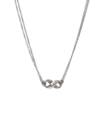 TIFFANY & CO Infinity Silber Halskette 56080 156220324