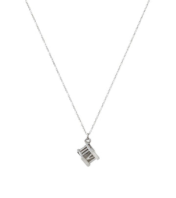 TIFFANY & CO Atlas Cube Silber Halskette 58800 156220330