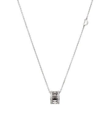 DAMIANI 8,3 mm 750 Weißgold Diamant Belle Époque Halskette 59132 156220340