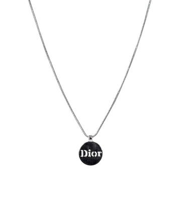 DIOR コイン シルバー ネックレス 59115 156220341