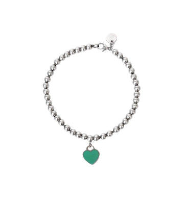 TIFFANY & CO Mint Return to Heart Silberarmband 53153 156220376