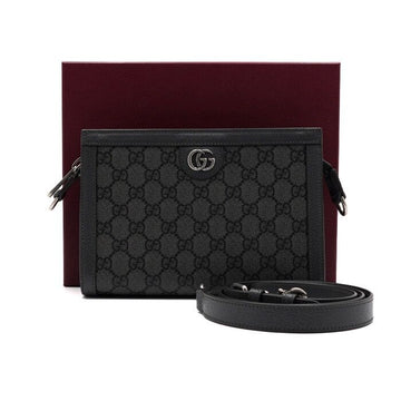 Gucci Gray GG Supreme Ophidia Super Mini Crossbody Bag 795467 156222617