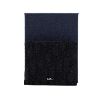 DIOR オブリーク ジャカード コンパクト メンズ 財布 2OBBH027YSE 156222628