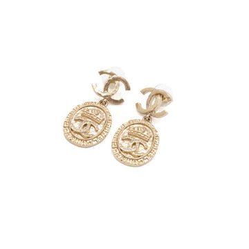 CHANEL コインクリスタルCCロゴ女性イヤリングAB6669 156230971