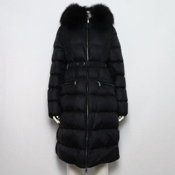 MONCLER Damen Langdownjacke mit Kapuze und Lammfellbesatz aa63623 156247033