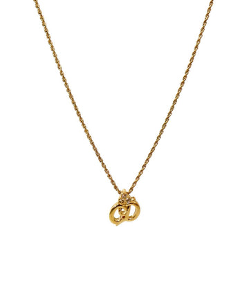 Dior Cubic CD Gold Necklace 51262 156253415
