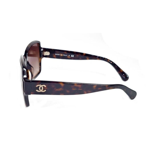 CHANEL ヒョウ柄サングラス 7156195354 68335842
