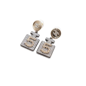 CHANEL クリスタルボトル香水 NO.5 レディースピアス aa63987 156277048