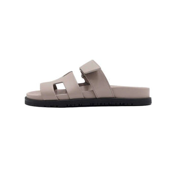 Hermes Beige Esquisse Chypre Cypress Women's Sandals Slippers 64019 156277159