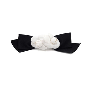 CHANEL Vintage Weiß Camellia Haarspange Clip aa63984 156288104