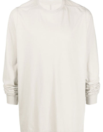 Rick Owens Pearl Short Crewneck Long Sleeve T-Shirt RU02B2277 JA 08 35726327